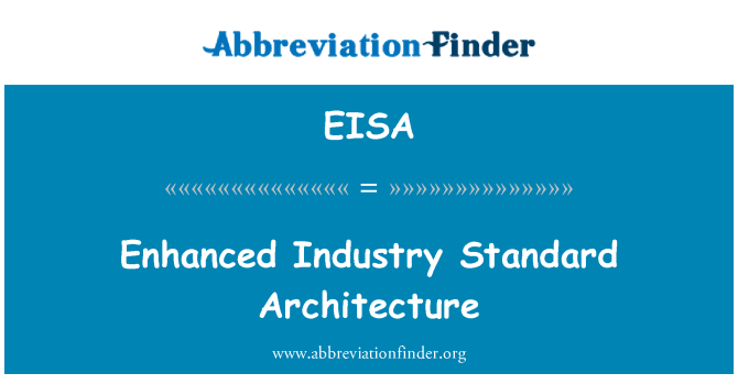 EISA: Vylepšené Industry Standard Architecture