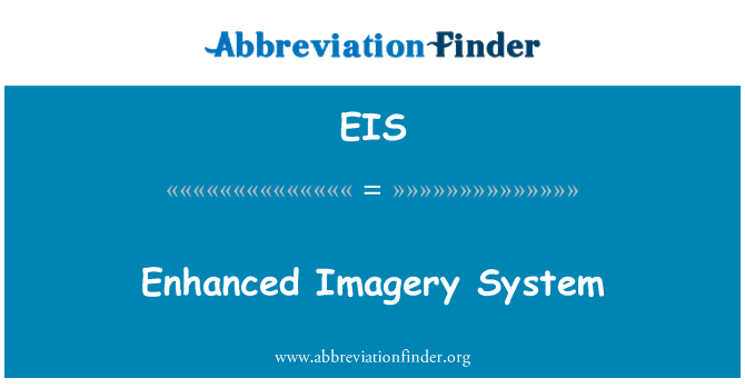 EIS: Forbedrede bilder System