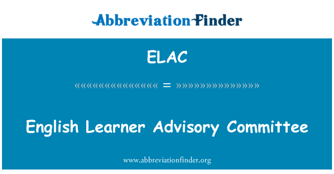 ELAC: Konseye komite elèv k ap aprann anglè