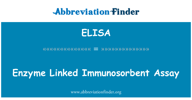 ELISA: Энзим-соединенный Assay иммуносорбента