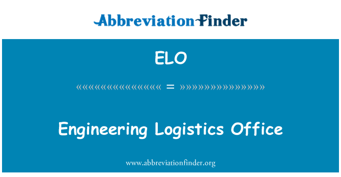ELO: Logistiek ingenieursbureau