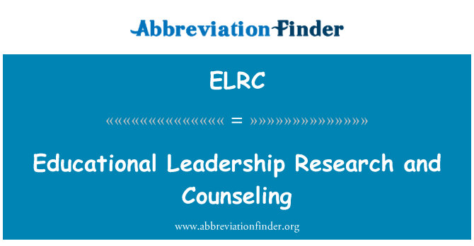 ELRC: ייעוץ ומחקר של מנהיגות חינוכית