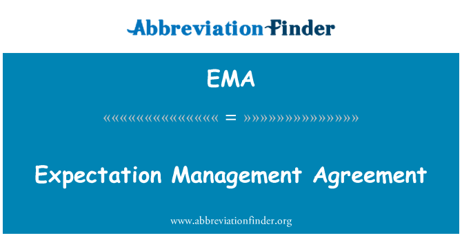 EMA: Forventning Management avtale