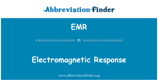 EMR: Electromagnetic Response