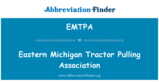 EMTPA: Associació tirant de Tractor de Michigan oriental
