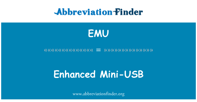 EMU: Vylepšené Mini-USB