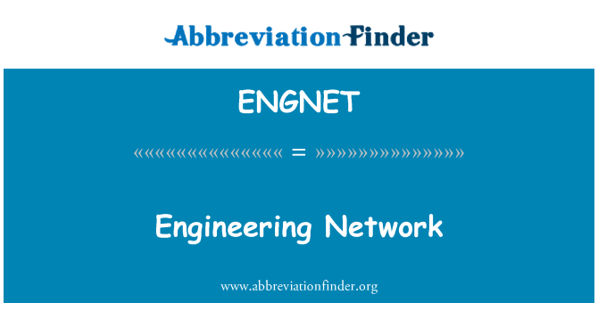 ENGNET: Engineering netwerk