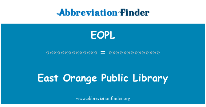 EOPL: Librerija pubblika tal-Lvant oranġjo