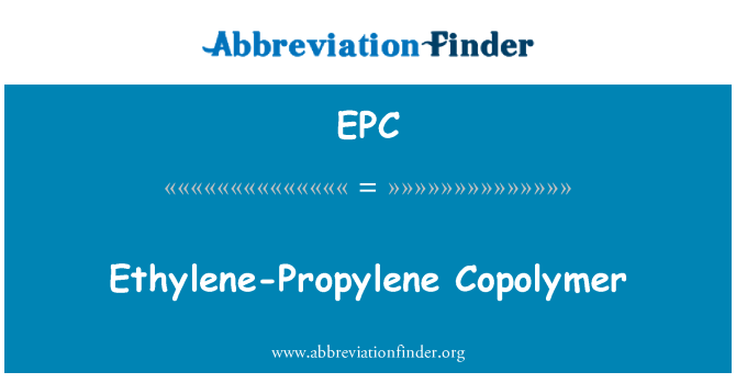 EPC: Etüleen-propüleeni kopolümeeri