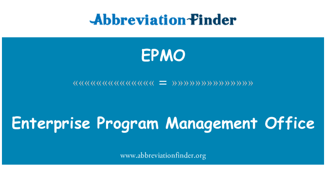 EPMO: Enterprise Program řízení úřadu