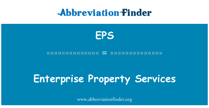 EPS: Enterprise Propriété sèvis