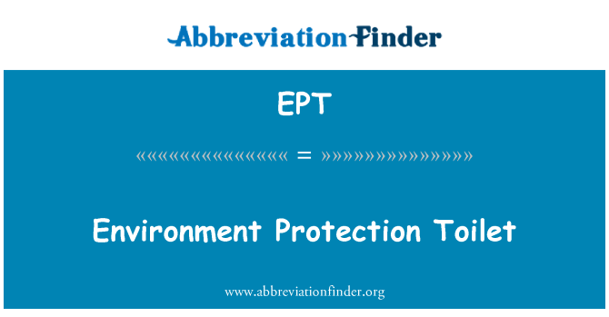 EPT: WC de proteção do meio ambiente