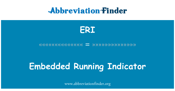 ERI: Integrat jaħdem indikatur