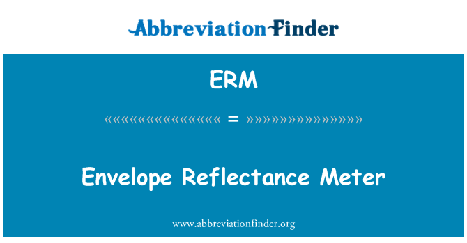 ERM: Busta Reflectance Meter