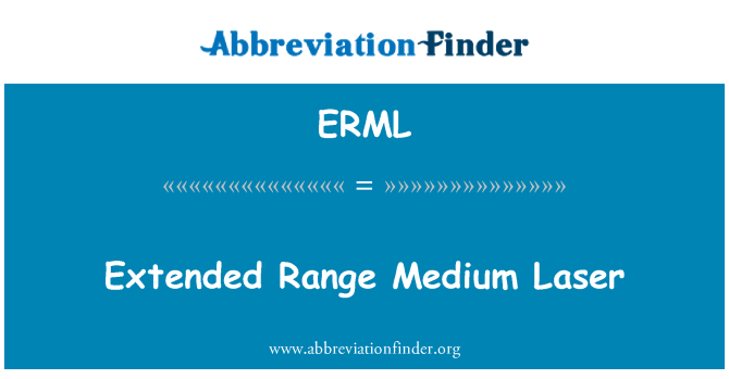 ERML: Extended Range közepes lézer