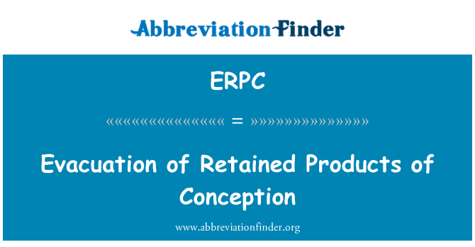 ERPC: Evakuace uchovávaných produktů početí