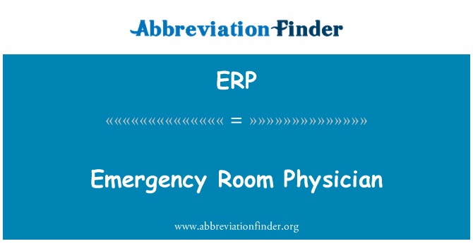 ERP: Kamra ta ' l-emerġenza Physician