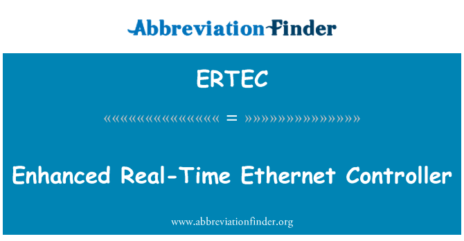 ERTEC: Расширения реального времени Ethernet контроллер