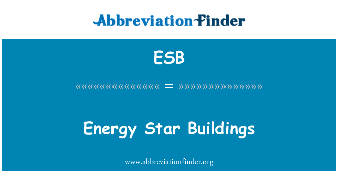 ESB: Energy Star bygninger