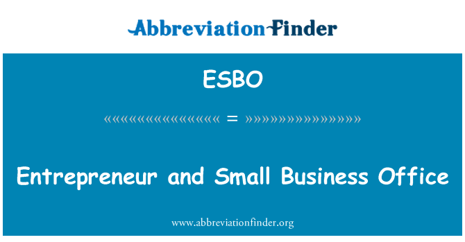 ESBO: Podnikatele a malé firmy Office