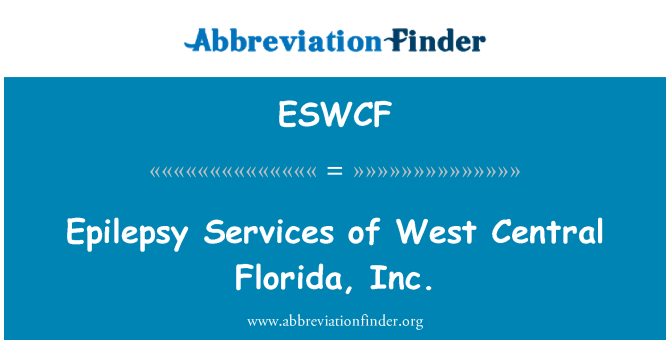 ESWCF: Epilepsy Services of West Central Florida, Inc.