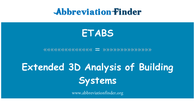 ETABS: Extendido análisis 3D de sistemas constructivos