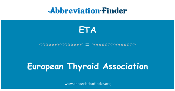 ETA: Associazione europea della tiroide