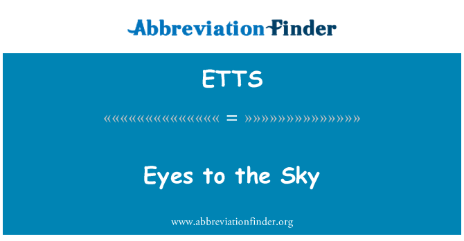ETTS: Silmad taeva