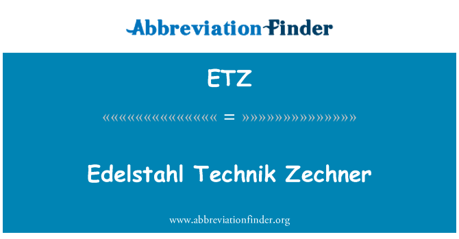 ETZ: Edelstahl Technik Zechner