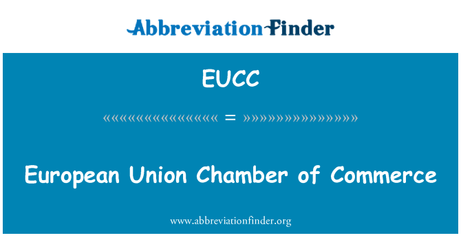 EUCC: Avrupa Birliği, ticaret