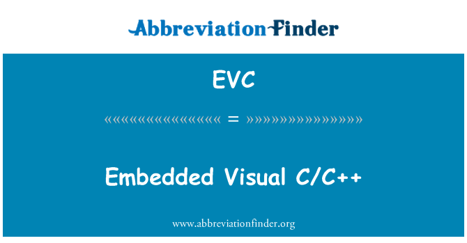 EVC: Jouke izyèl C/C++