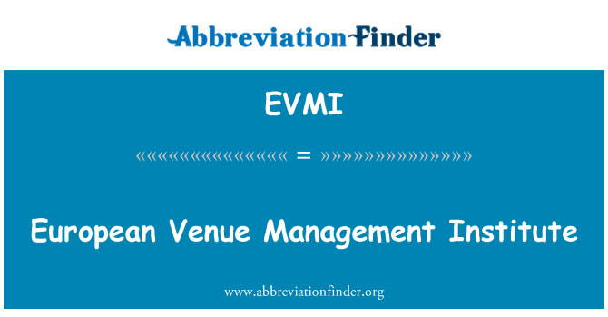 EVMI: Europäischen Ort Management Institut