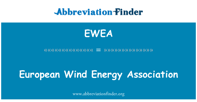 EWEA: Assoċjazzjoni ta ' l-enerġija tar-riħ Ewropej