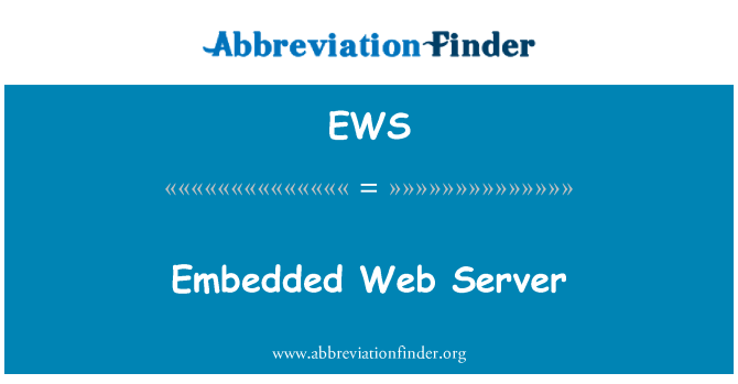 EWS: Integruotą interneto serverį
