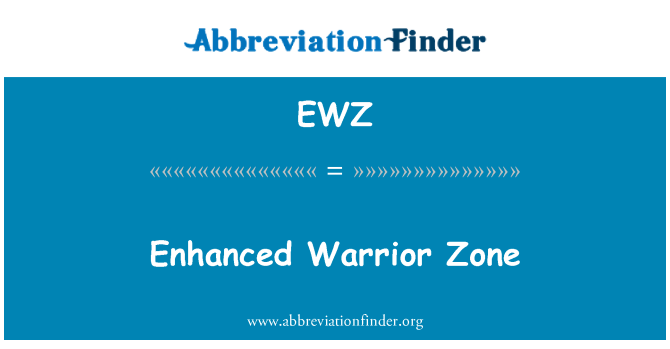 EWZ: Vylepšené Warrior zóna
