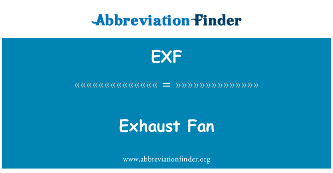 EXF: מאוורר הפליטה
