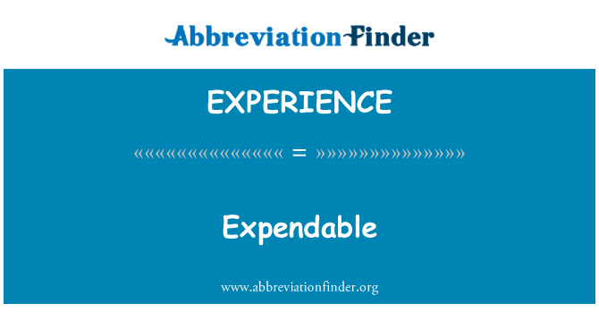 EXPERIENCE: Ničvredne
