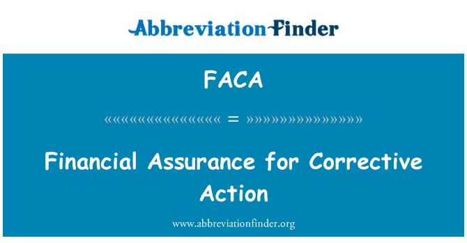 FACA: Finansye asirans pou aksyon Lantiy
