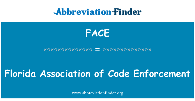 FACE: 佛羅里達協會的代碼執行