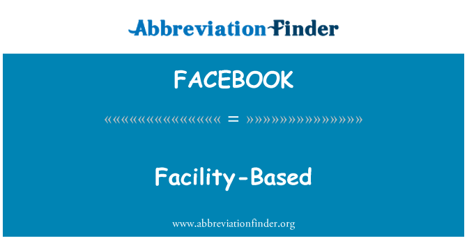 FACEBOOK: 基礎設施