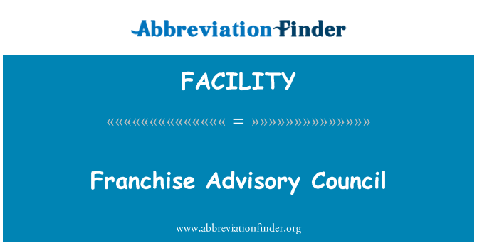 FACILITY: Ak tout franchiz konsèy