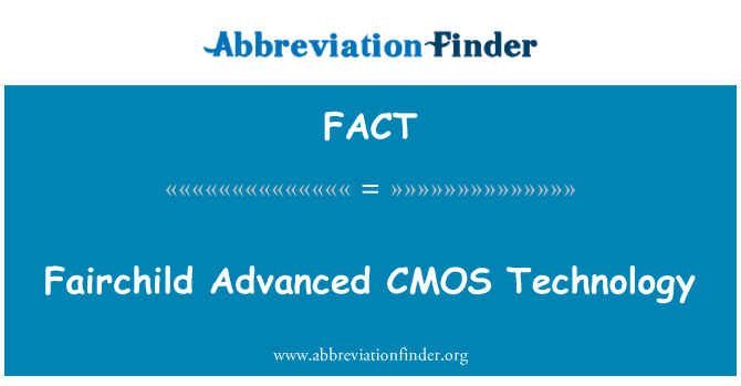 FACT: Fairchild pokročilé technologie CMOS