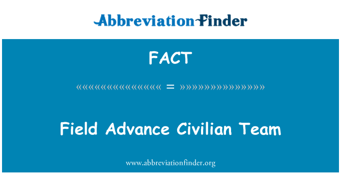 FACT: Ekip sivil jaden an avans