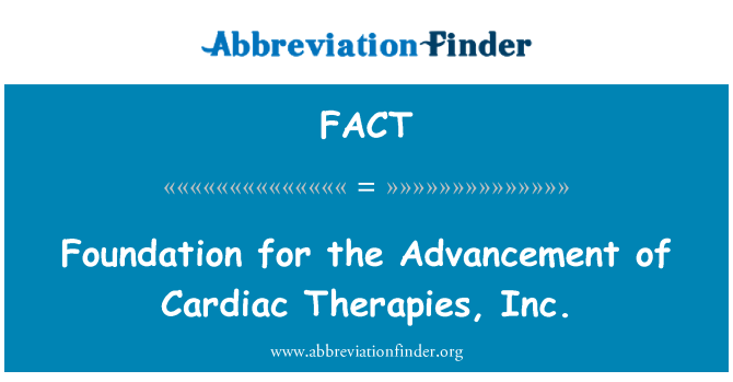 FACT: Fondasyon pou avansman de adyak Traitements, Inc.