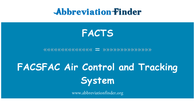 FACTS: FACSFAC Air Control and Tracking System