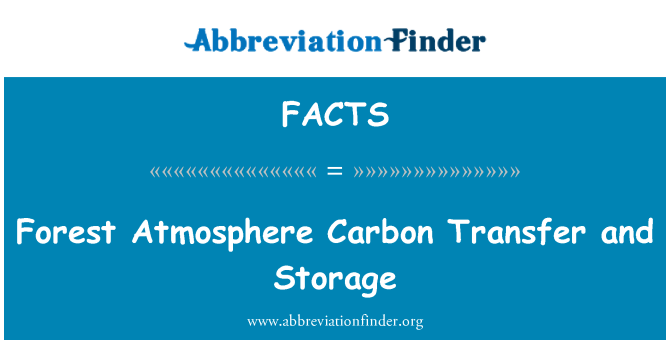 FACTS: Forest atmosfè Carbon transfè ak depo