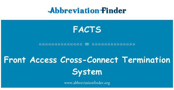 FACTS: Aċċess quddiem Cross-qabbad it-tmiem tas-sistema