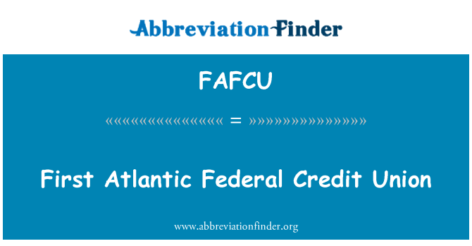 FAFCU: Első atlanti szövetségi Credit Union