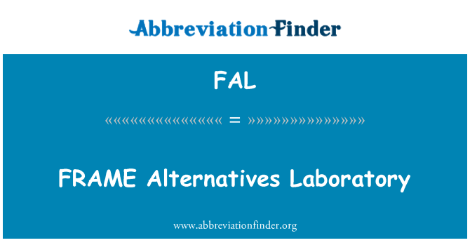 FAL: FRAME Alternatives Laboratory