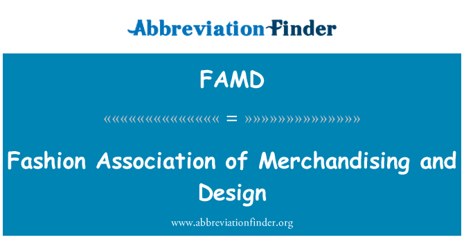 FAMD: Asosyasyon mode de Merchandising Et Conception